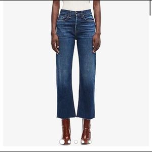 NWT rag & bone maya high risk ankle straight sz 27